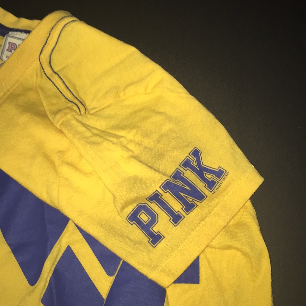 Pink. WVU tee - Picture 3 of 5